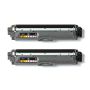 Brother Pack de 2 toners pretos, Duração estimada 2.500 páginas cada toner segundo ISO IEC 19798  - TN241BKTWIN