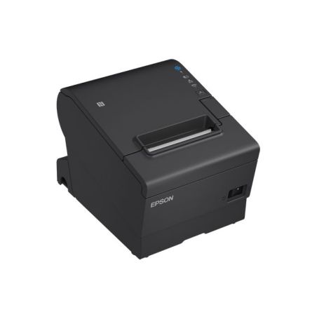 Epson TM-T88VII (112) - Impressora de recibos de alta velocidade, USB, Ethernet, Serial, PS, Black  - C31CJ57112