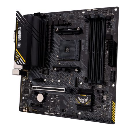 Asus TUF GAMING A520M-PLUS II, AM4 A520 M.2 AURA DP HDMI MB - 90MB17G0-M0EAY0