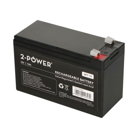 Battery UPS Lead acid - 2-Power 12V 7Ah VRLA Battery 2P7-12