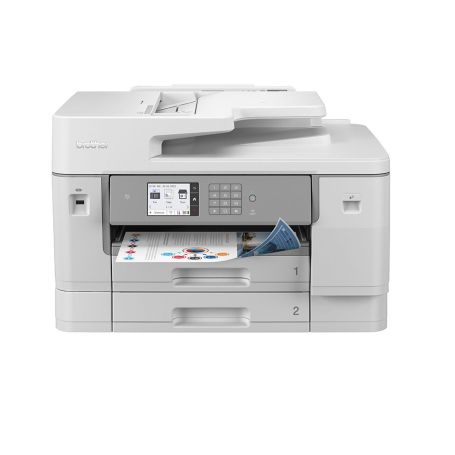 Brother MFC-J6955DW - Impressora multifunções profissional de tinta A3, WiFi. Impressora A3 + Copiadora A3 + Scanner A3 + Fax A3