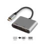 EWENT USB Type C HDMI 4K & VGA Dual Monitor Graphic Adapter - EW9700
