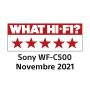 Sony WFC-500D - Auriculares True Wireless com tecnologia sem fios BLUETOOTH, até 20H de autonomia de bateria