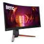Benq EX3410R - Monitor Gaming de 34” UWQHD, HDRi VA, 144Hz, 1000R, 1ms MPRT, HDR 400. 34”IPS 3440x1440 formato 219