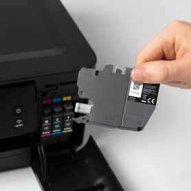 Brother Tinteiro cião de alta capacidade, Duração estimada até 500 páginas (segundo ISO IEC 24711)  - LC421XLC