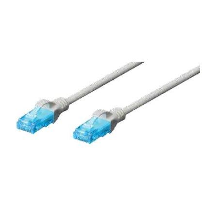 EWENT Cabo de rede Cable CAT 5e U UTP 1.0m cinza - IM1146