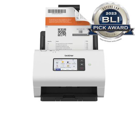 Brother ADS-4900W - Scanner profissional de alta velocidade, Velocidade 60fpm 120ppm - ADF 100 folhas - 9.000 folhas dia