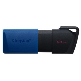 Kingston 64GB USB3.2 Gen 1 DataTraveler Exodia M (Black + Blue) - 2 Pieces - DTXM 64GB-2P