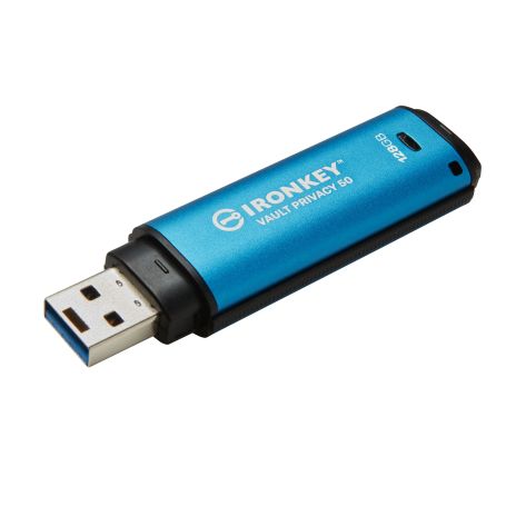 Kingston 128GB IronKey Vault Privacy 50 AES-256 Encrypted, FIPS 197 - IKVP50 128GB