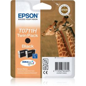 Epson Conjunto Duplo de Tinteiros Preto T0711H Tinta DURABrite Ultra - C13T07114H10