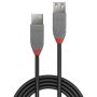 CABO EXTENSÃO USB A-A V2.0 M F 1.00m LINDY 36702