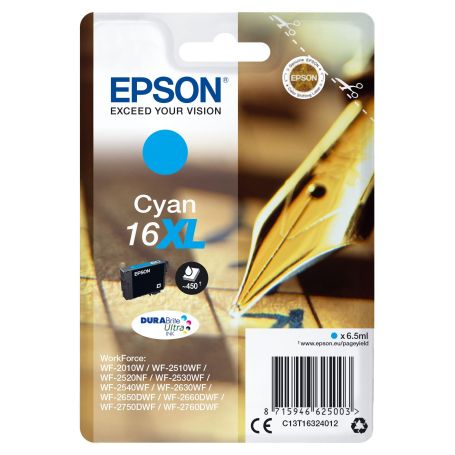 TINT. EPSON CYAN 16XL DURABRITE ULTRA T16324022
