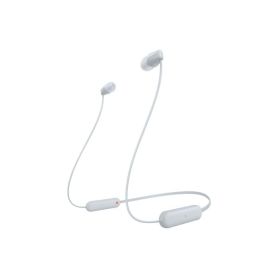 WIC-100W - Auriculares In Ear Bluetooth. O cabo assenta confortavelmente à volta do pescoço. Até 25h de autonomia - WI-C100W