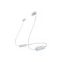 WIC-100W - Auriculares In Ear Bluetooth. O cabo assenta confortavelmente à volta do pescoço. Até 25h de autonomia - WI-C100W