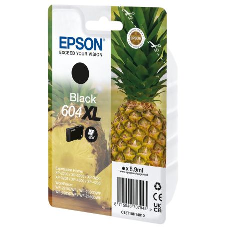 Epson Singlepack Black 604XL Ink - C13T10H14020