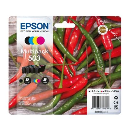 Epson Multipack 4-colours 503 Ink - C13T09Q64020