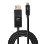CABO USB-C - DPORT (F) LINDY 4K HDR 1.0m 43301