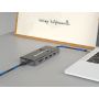 Conceptronic DONN 12-in-1 Docking Station USB 3.2 Gen 1, HDMI x 2, VGA, USB-C Data, USB 3.0 x 2, USB 2.0, SD, TF MicroSD