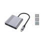 Conceptronic DONN 4-in-1 Docking Station USB 3.2 Gen 1, HDMI x 2, USB 3.0, 100W USB PD - DONN13G