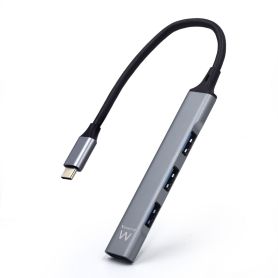 EWENT USB3.2 Gen 1 Hub Type C, 1 port USB 3.2 Gen1 + 3 ports USB 2.0 - EW1145