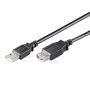 EWENT Cabo USB 2.0 Extension Cable A to A M F, AWG30, 3.0 m - EC1067