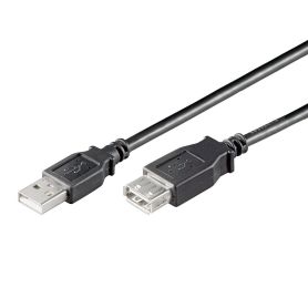 EWENT Cabo USB 2.0 Extension Cable A to A M F, AWG30, 1.8 m - EC1066