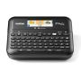 Brother PTD610BTVP - Rotuladora eletrónica de secretária com visor a cores, Corte de fita automático - Teclado QWERTY