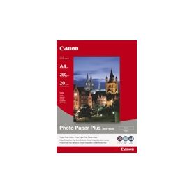 Canon Photo Paper Plus Semi-gloss / A4 / Caixa 20 Folhas / 260 Grs. - 1686B021