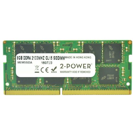 Memory soDIMM 2-Power - 8GB DDR4 2133MHz CL15 SoDIMM 2P-903946-001