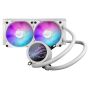 Asus ROG Ryuo III 240 ARGB WHT  AIO COOLER, ASETEK, EMMA, ARGB, AURA, White - 90RC00J2-M0UAY0