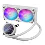 Asus ROG Ryuo III 240 ARGB WHT  AIO COOLER, ASETEK, EMMA, ARGB, AURA, White - 90RC00J2-M0UAY0