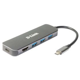 CONTROLADOR USB-C 5 EM 1 C HDMI D-LINK DUB-2333