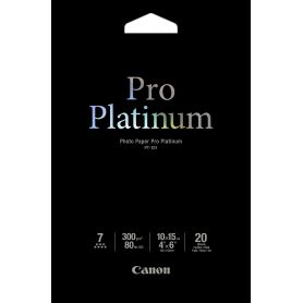 Canon Photo Paper Pro Platinum PT-101 (4x6), 20 Folhas - 2768B013