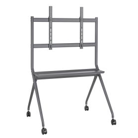 EWENT Heavy-Duty Stand for TVs 50 up to 86 inch with shelf, Max VESA 800x600, Max Weight 120Kg - EW1542