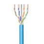 EWENT Cabo de Rede Cat 6A U UTP AWG23 1 CU 50mt. CPR Eca Calss SOLID, Jacket LSZH blue - IM1222