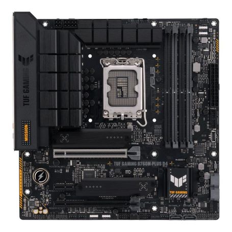 Asus TUF GAMING B760M-PLUS D4 - Socket Intel LGA1700, Chipset B760, DDR4, microATX - 90MB1DI0-M0EAY0