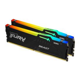Kingston ValueRAM 64GB 6000MT s DDR5 CL36 DIMM (Kit of 2) FURY Beast RGB EXPO - KF560C36BBEAK2-64