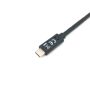 Equip USB 3.2 Gen 1 C to Cable, M M, 2.0m, 5G transfer, 3A, Black - 128344