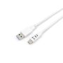Equip USB 3.2 Gen 1 C to A Cable, M M 1,0m, 5G transfer, 3A, White - 128363