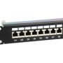 Equip Cat.6A Patch Panel 24-Port 19 Inch 1U black - 326625