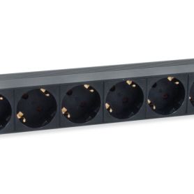 Equip 8-Outlet German Power Distribution Unit with IEC C14 plug (19'') - 333286