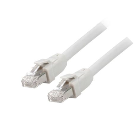 Equip Cat 8.1 S FTP (PIMF) Patch Cable,  LSOH, Grey color , 2.0M  - 608011