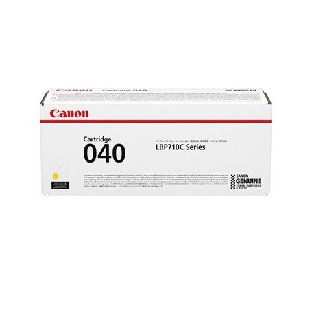 Canon 040 Y - Cartridge para LBP712Cx, LBP710Cx - 0454C001AA