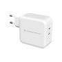 Conceptronic ALTHEA 2-Port 100W GaN USB-C PD Charger - ALTHEA08W