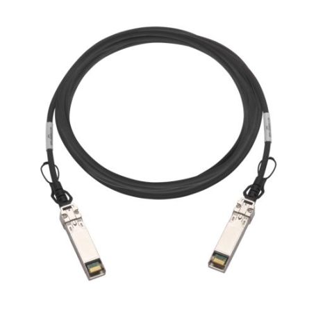 QNAP CAB-DAC50M-SFPP - Cabo de ligação directa 10GBase - SFP+ (M) para SFP+ (M) - 5 m - axial duplo - para QNAP QSW-M2106-4C
