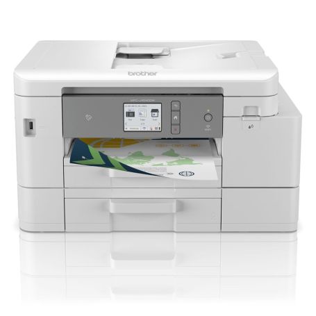 Brother MFCJ4540DW - Multifunções tinta com diversas funcionalidades, Bandeja 400 folhas - Visor tátil 6,8cm - ADF 20 folhas