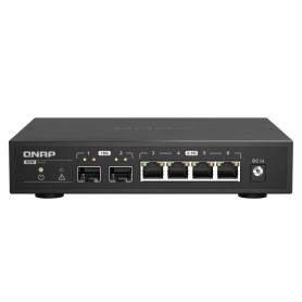 QNAP QSW-2104-2S - Interruptor - sem gestão - 2 x 10 Gigabit SFP+ + 4 x 2.5GBase-T - desktop