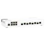 QNAP QSW-M2106-4C - Interruptor - Administrado - 6 x 2.5GBase-T + 4 x combo 10 Gigabit SFP+ RJ-45 - desktop