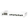 QNAP QSW-M2106-4C - Interruptor - Administrado - 6 x 2.5GBase-T + 4 x combo 10 Gigabit SFP+ RJ-45 - desktop