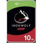 Seagate IronWolf ST10000VN000 - Disco rígido - 10 TB - interna - 3.5'' - SATA 6Gb s - 7200 rpm - buffer 256 MB